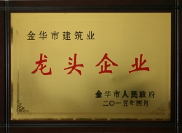 金華市建筑業(yè)龍頭企業(yè)